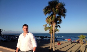 Me in the Roman town of Saduce, or as its known now, Torremolinos